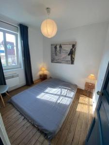 Maisons de vacances Maison Plage a 50m, Centre Ville avec sa cabine de plage : photos des chambres