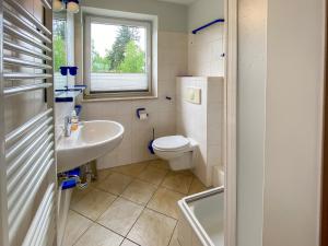 Wiesengeflüster Dachgeschosswohnung mit Balkon und Müritznähe 200 m