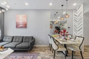 Cozy 2 Bedroom Condo in Masteri Thao Dien, Fully Furnished With Full Amenities