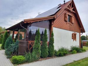 Domek całoroczny na Kaszubach koło Chmielna