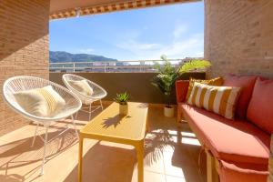 Beach Paradise Flat in Denia Centre w Large Pool