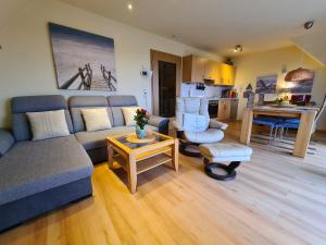 Ferienwohnung Meeresblick Norddeich mit Balkon