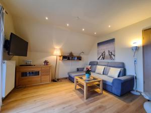 Ferienwohnung Meeresblick Norddeich mit Balkon