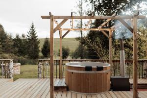 Maisons de vacances Cabane a l'Ombre des Charmes : photos des chambres