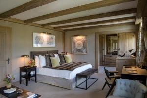 Deluxe Junior Suite Mountain View room in Gstaad Palace