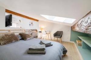 Appartements Charmant studio plein centre des couverts, calme et climatise : photos des chambres