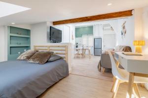 Appartements Charmant studio plein centre des couverts, calme et climatise : photos des chambres