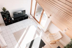 Maisonette-Wohnung Airport Messe Stuttgart - Balkon - Parkplatz