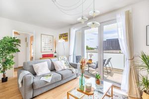 Appartements LA BELLE ROSE - Appartement 4 personnes proche gare Bordeaux : Appartement avec Balcon