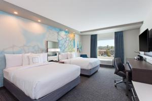Queen Room with Two Queen Beds - Hearing Accessible room in Courtyard by Marriott San Diego El Cajon