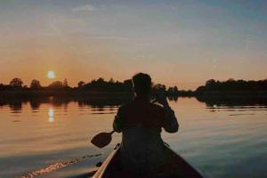 Ferienwohnung Nr. 3 Rügen Zudar Kanu Kajak Bodden