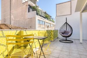 Chic rooftop studio w terrace - Near Acropolis