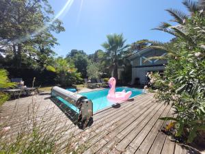 Maisons de vacances *VILLA PALMA* 5 suites parentales, plage a 600 m, Vieux-Boucau : photos des chambres