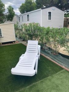 Campings Les mobilhomes helvetiques 4 etoiles Mar Estang Canet en Roussillon : photos des chambres
