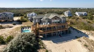 4x2064, Happy Hours- Semi-Oceanfront, Wild Horses, Pets Welcome, Private Pool - Knotts Island