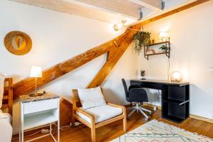 Appartements Art & Curiosity Cabinet Style Appartement with Paris view, Villa des Ammonites : photos des chambres