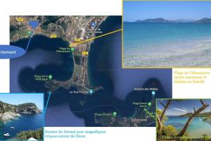 Appartements Magnifique T3 neuf, climatise, terrasse vue mer : photos des chambres