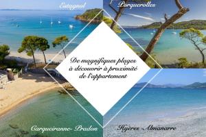 Appartements Magnifique T3 neuf, climatise, terrasse vue mer : photos des chambres