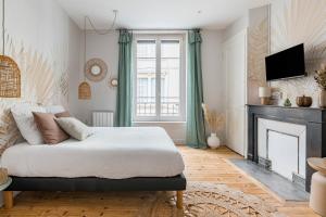 Appartements HALEY JUNGLE - Jungle Chic Studio Hyper Centre : photos des chambres