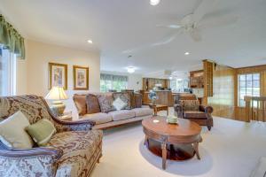 Spacious North Carolina Retreat - Patio and Fire Pit