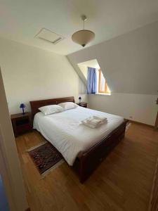 Maisons de vacances Maison Cosy - Normandie - Haras du Pin 30' : photos des chambres