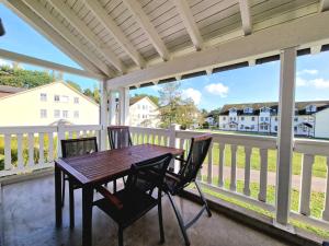 Dünenpark Binz - Komfort Ferienwohnung mit 1 Schlafzimmer und Balkon im Obergeschoss 020