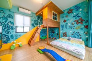 台南 沐亞親子童樂島 溜滑梯 民宿 預定後請與我們連繫 確認完成訂房 - Ubytování bez kategorie ve městě Tchaj-nan