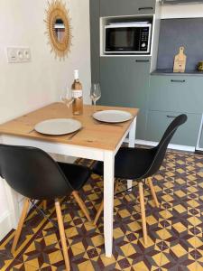 Studio en rez-de-villa - Parking gratuit