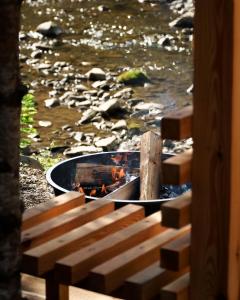 Novosiele Residence - nad górską rzeką - Leśne Spa sauna jacuzzi - Bieszczady