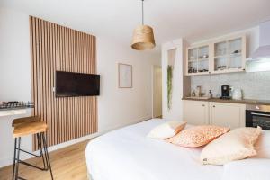 Appartements Charmant studio au coeur de Saint-Brieuc : photos des chambres