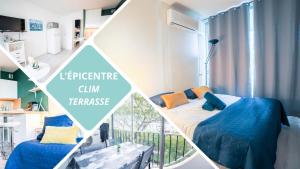 Appartements L'Epicentre - Clim - Vu sur port- Terrasse -Plage TOP PROS SERVICES : photos des chambres