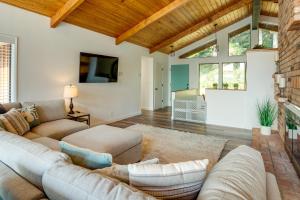 Tree-Lined Gold Beach Retreat with Multiple Decks!