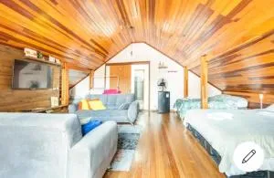 Quarto Chalé aconchegante em Casa da Família Anton próximo ao aeroporto - 圣若泽杜斯皮尼艾斯