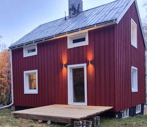 Liebevoll renoviertes Ferienhaus im schwedischen Lappland Västerbotten