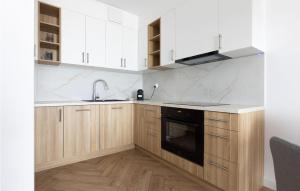 Awesome Apartment In Gdynia With Kitchen