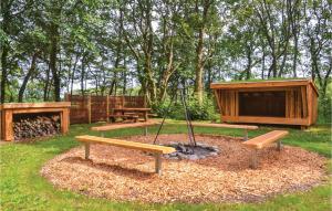 Holiday Home Hodde With Fireplace