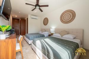 NHOA 309C Lux 1BR Condo Pool View in Aldea Zama