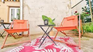 Appartements Le Ptit Paradis - Calme - Wifi - Cour privee - Relax BNB : photos des chambres