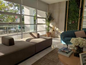 Studio with Balcony at The Loop Tower with Free Parking within Limketkai Center