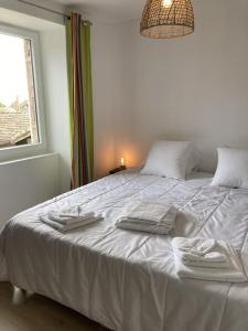 Maisons de vacances Les Sechoirs piscine et spa privatifs : photos des chambres