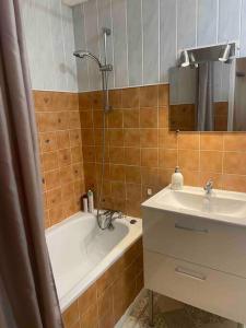 Studio lumineux avec vue sur Montagnes