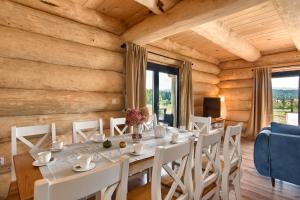 Domek w górach z balią jacuzzi Asina Chata Zawoja