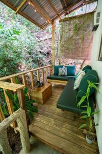 Jungle view studio with terrace