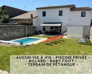 Piscine privée sans vis à vis Calme Babyfoot