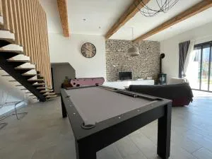 Piscine privée sans vis à vis / Calme / Babyfoot - Villegly