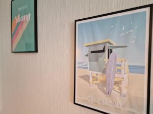 Maisons de vacances Bonheur dans le Finistere cosy jardin 2-8 pers : photos des chambres