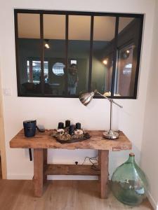 Latelier, appart avec jardin à 100 m de la mer.