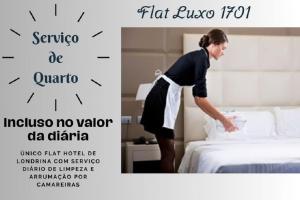 FLAT LUXO PREMIUM - Londrina Flat Hotel - 43m² #garagemgrátis