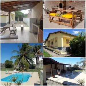 Casa com piscina e muita natureza. Local tranquilo - 加克内