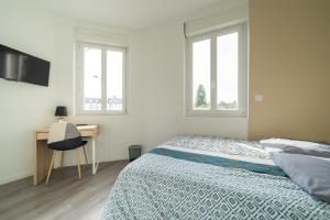 Appartements Maison 4 ch, ideal deplacement pro, parking, renove : photos des chambres